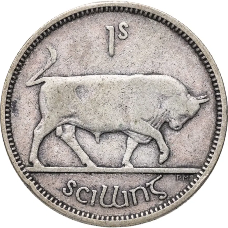 Ирландия 1 шиллинг (shilling) 1935