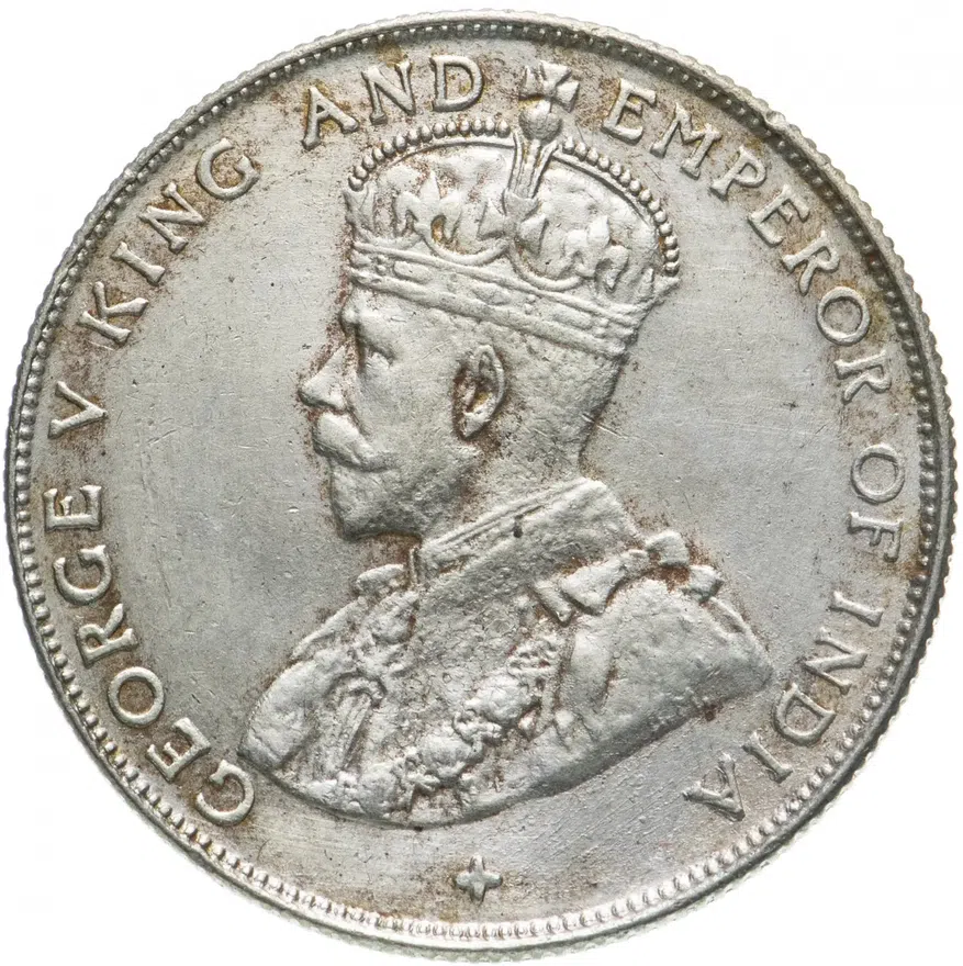 Стрейтс Сетлментс 50 центов (cents) 1921