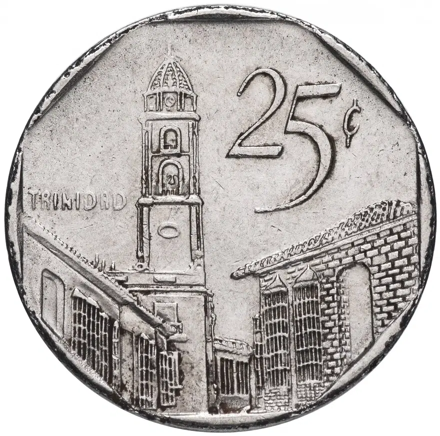 Куба 25 сентаво (centavos) 1994-2008