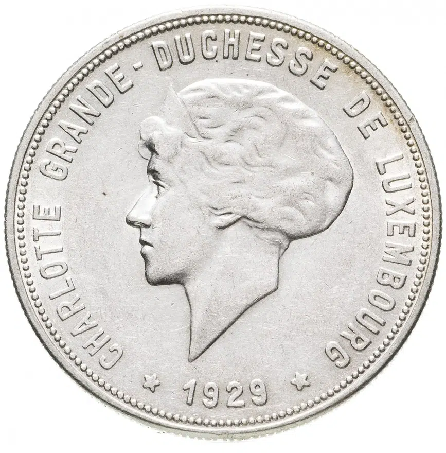 Люксембург 10 франков (francs) 1929