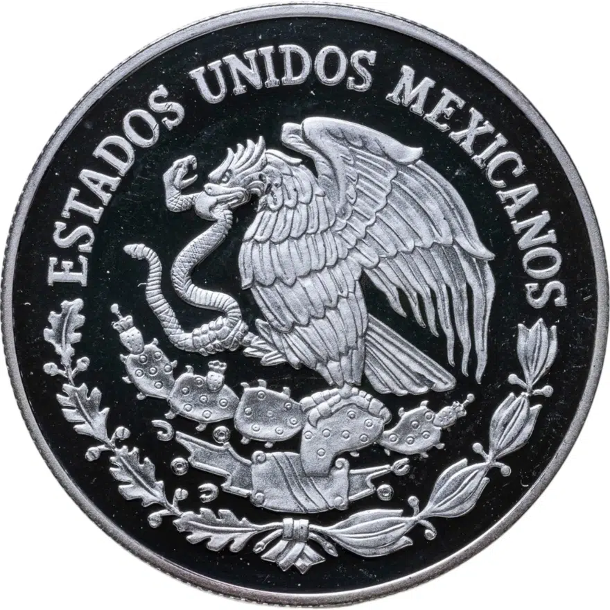 Мексика 5 песо (pesos) 2006 Чемпионат мира по футболу 2006, реверс