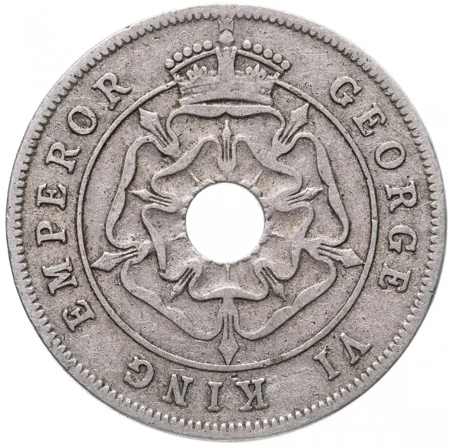 Южная Родезия 1 пенни (penny) 1940, реверс