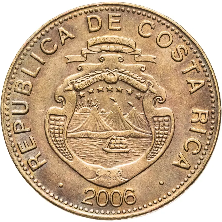 Коста-Рика 500 колонов (colones) 2006, реверс
