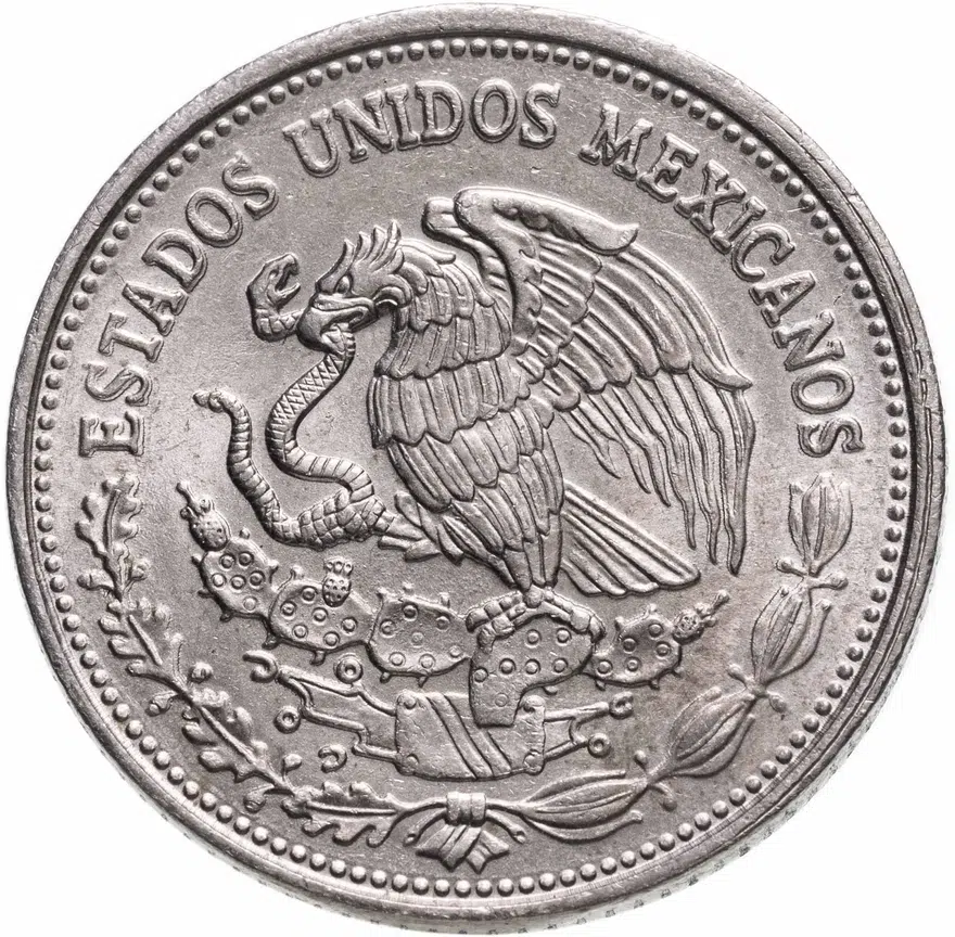 Мексика 500 песо (pesos) 1988, реверс