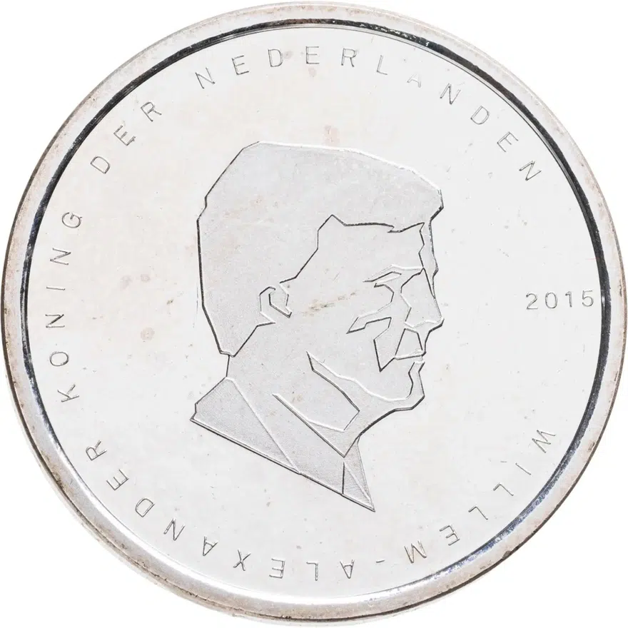 Нидерланды 5 евро (euro) 2015  200 лет Битве при Ватерлоо, реверс