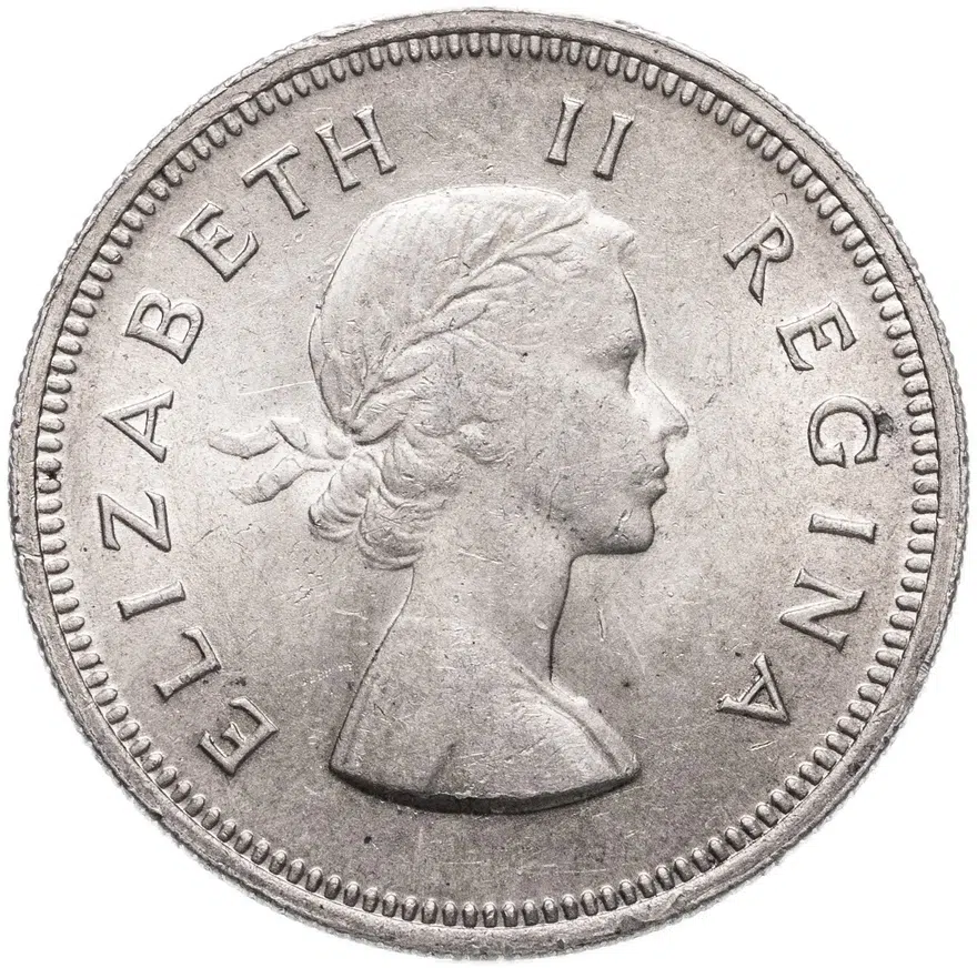 ЮАР 2 шиллинга (флорин, shillings) 1960, реверс