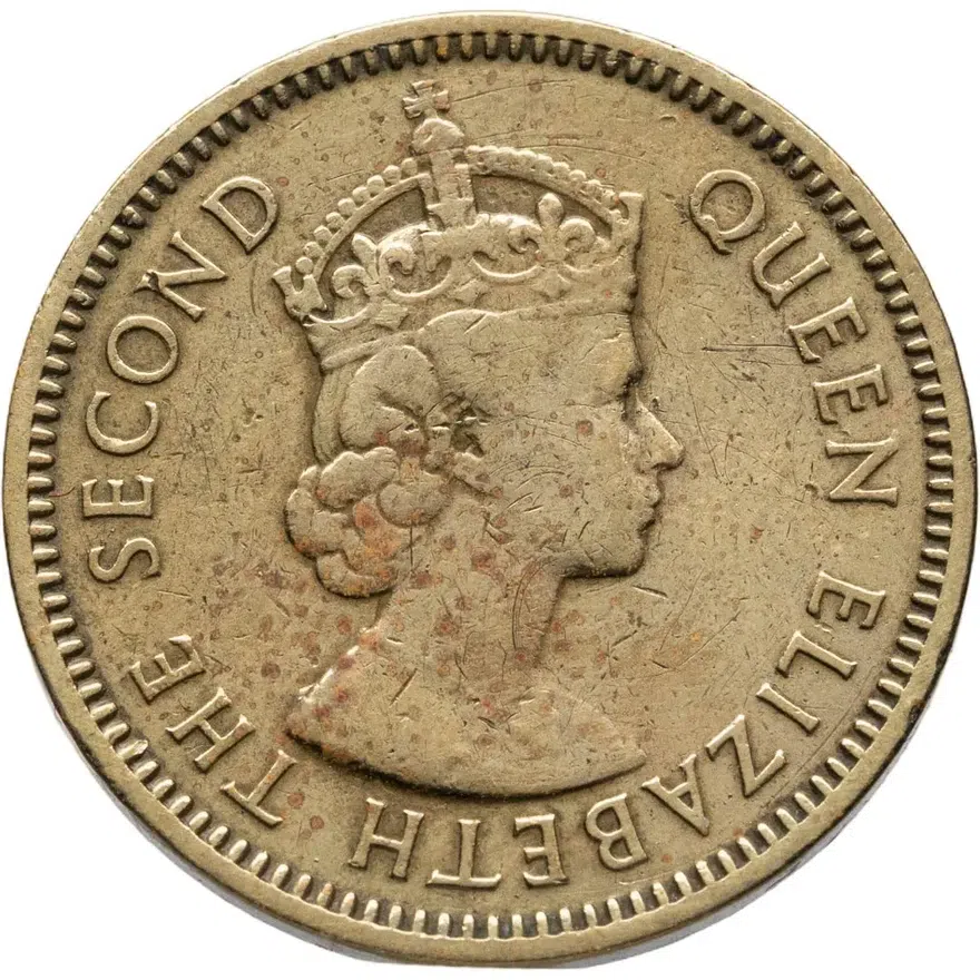 Британский Гондурас 5 центов (cents) 1959, реверс