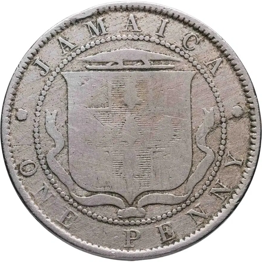 Ямайка 1 пенни (penny) 1893