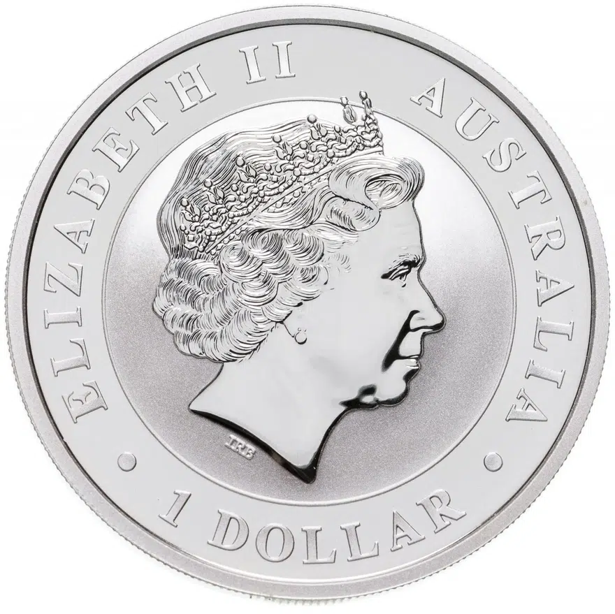 Австралия 1 доллар (dollar) 2017  Австралийская кукабара, реверс