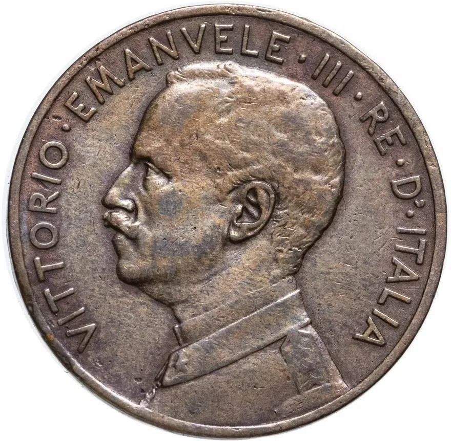 Италия 5 чентезимо (centesimi) 1913