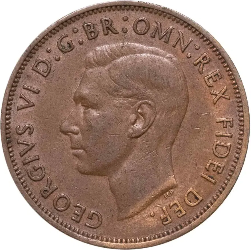 Великобритания 1 пенни (penny) 1949, реверс