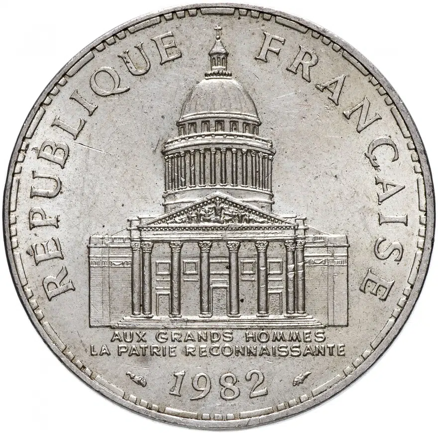 Франция 100 франков (francs) 1982