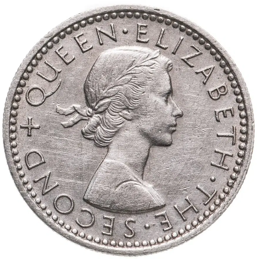 Родезия и Ньясаленд 6 пенсов (pence) 1962, реверс