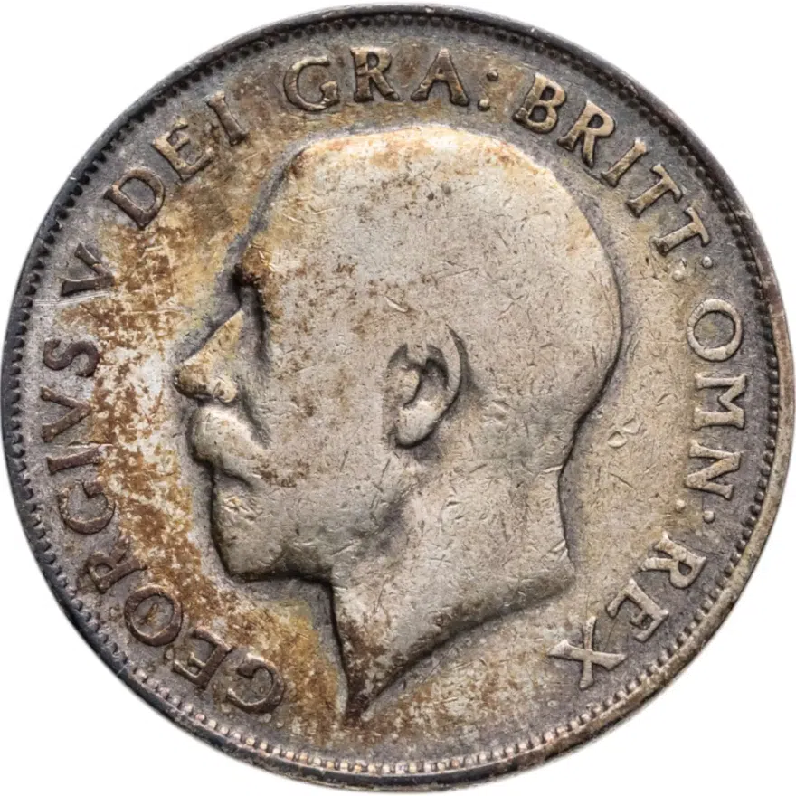 Великобритания 1 шиллинг (shilling) 1911, реверс