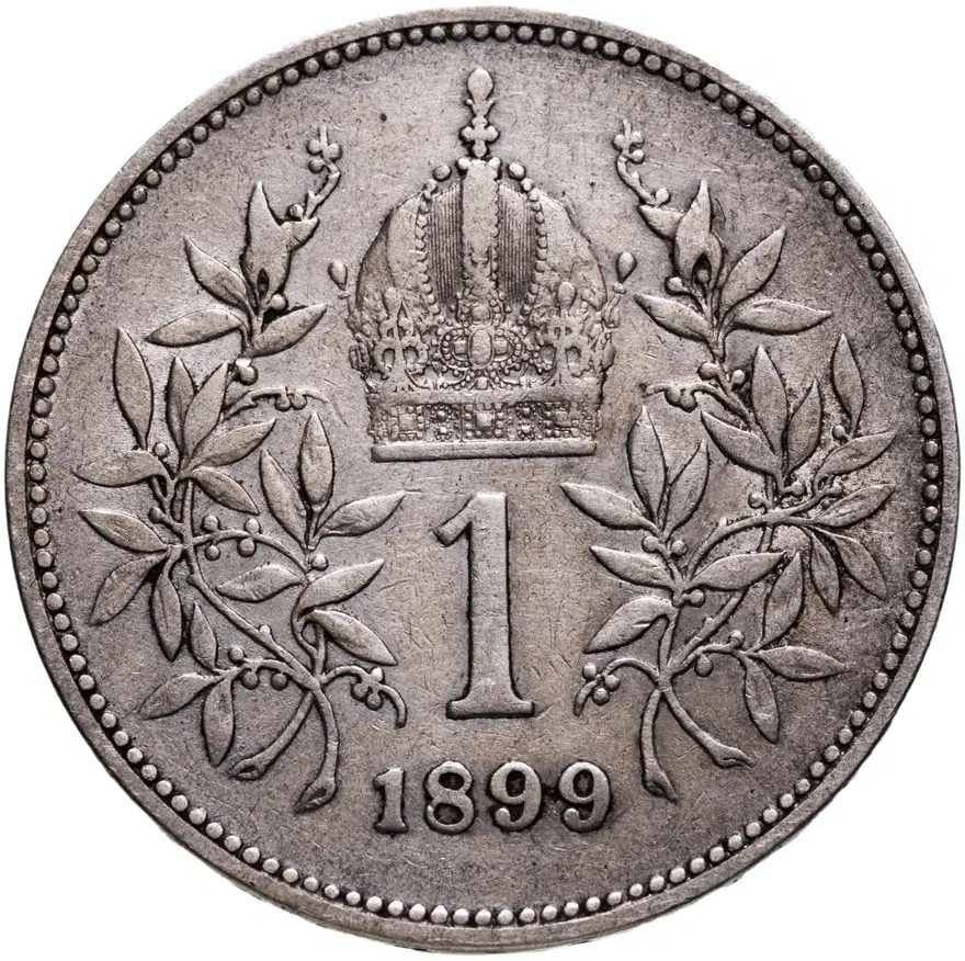 Австрия 1 крона (crown) 1899