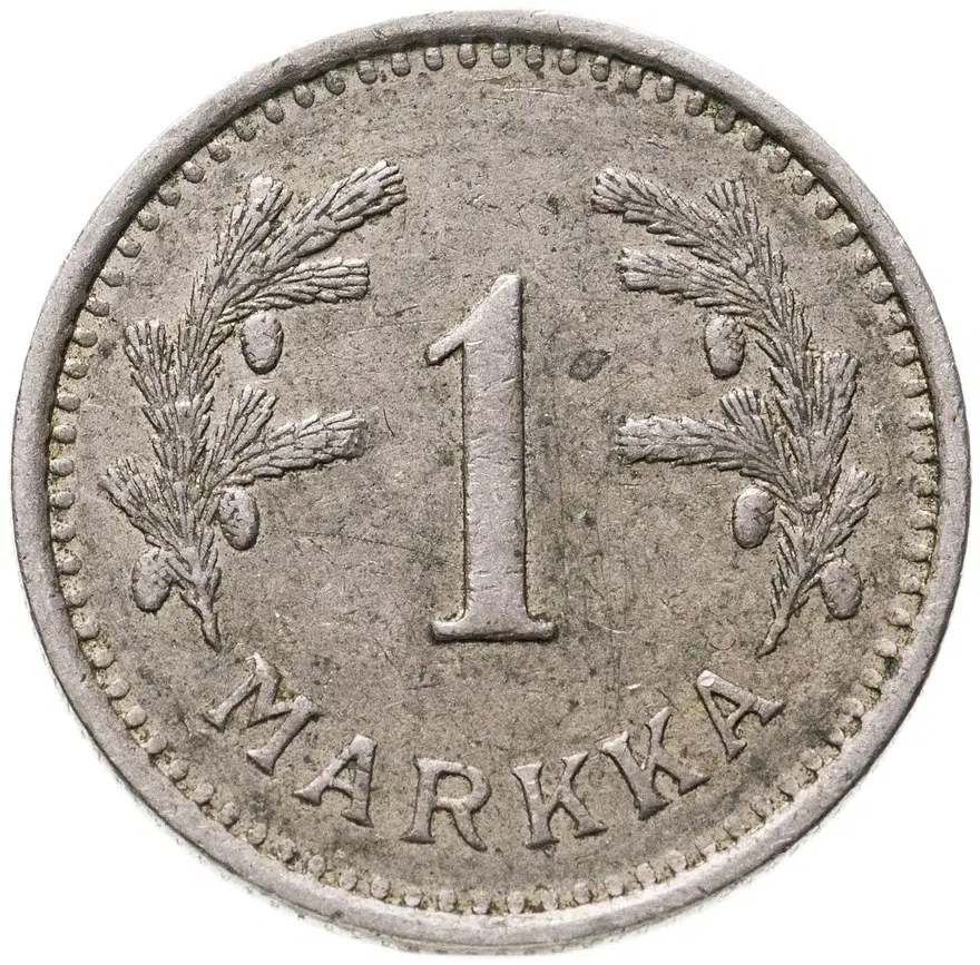 Финляндия 1 марка (markka) 1937
