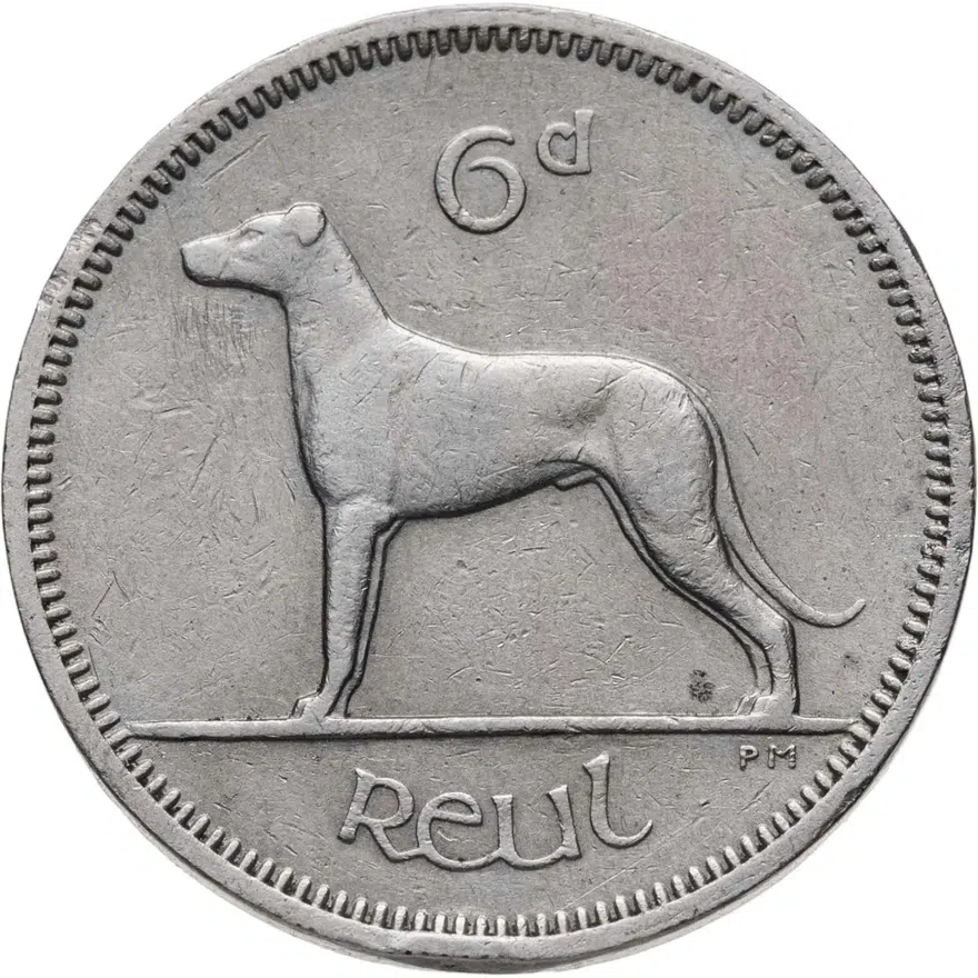 Ирландия 6 пенсов (pence) 1962