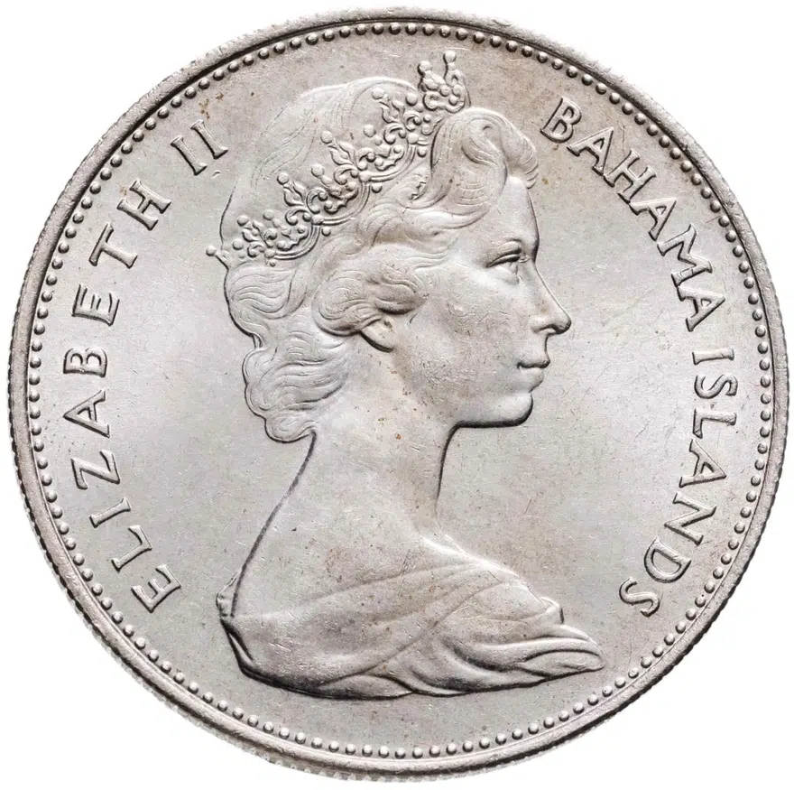 Багамы 1 доллар (dollar) 1966