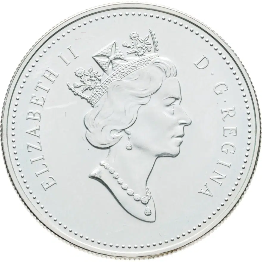 Канада 1 доллар (dollar) 2001 Канадский балет, реверс