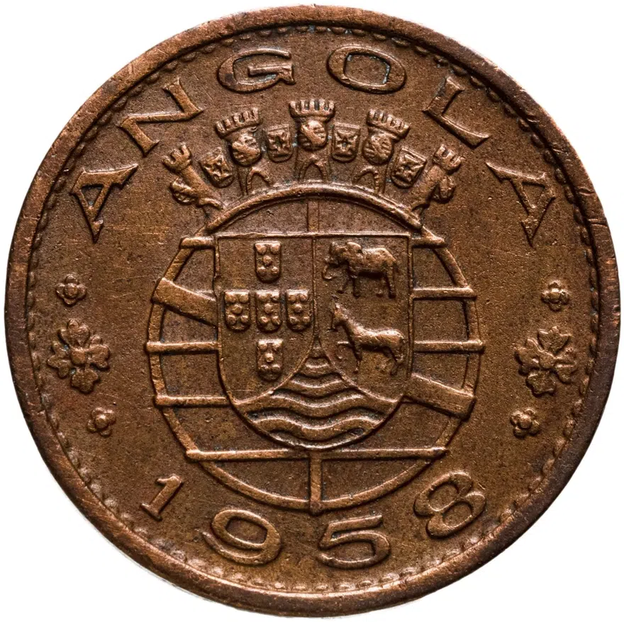 Ангола 50 сентаво (centavos) 1958