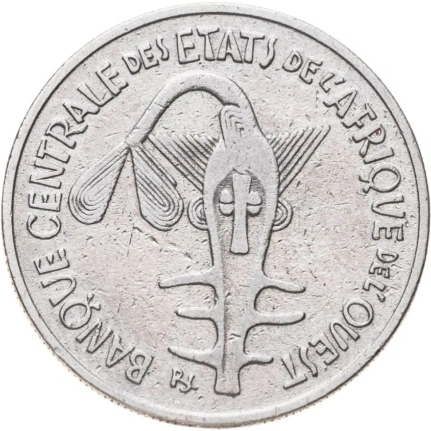 Западная Африка (BCEAO) 100 франков (francs) 1968