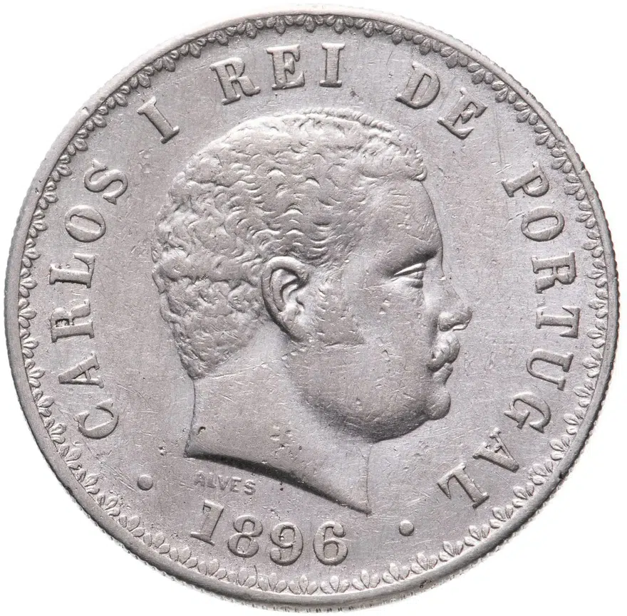 Португалия 500 рейс (reis) 1896