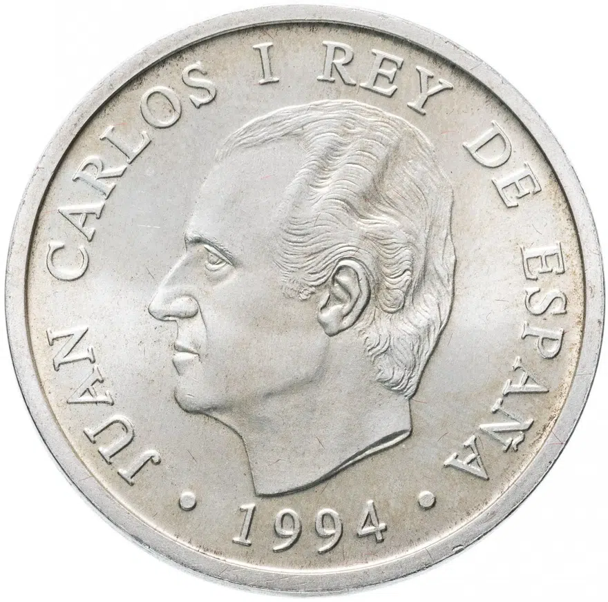 Испания 2000 песет (pesetas) 1994 Ассамблея Всемирного банка и МВФ в Мадриде, реверс