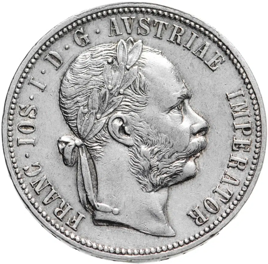 Австрия 1 флорин (florin) 1878