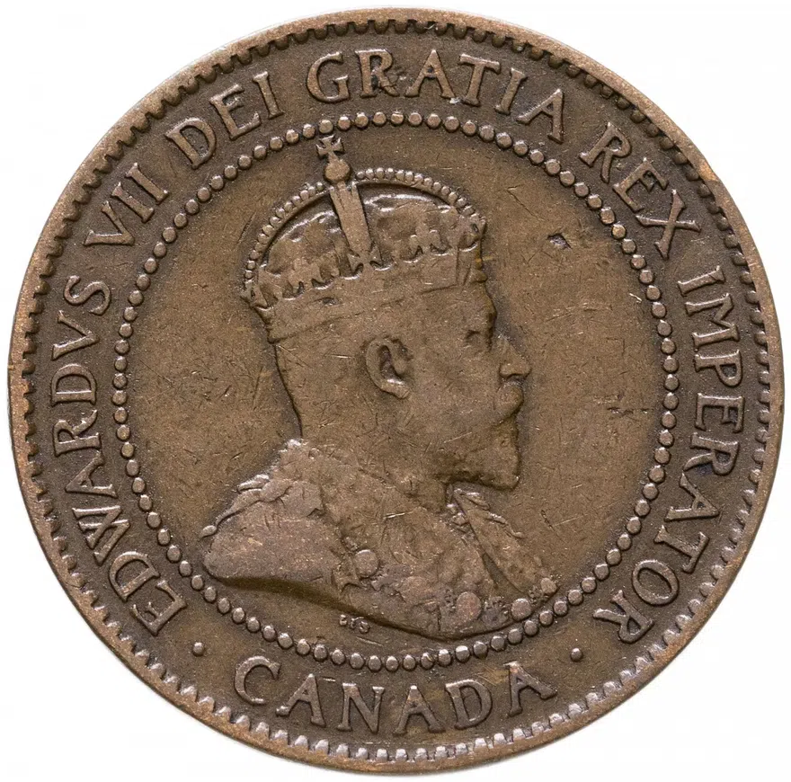 Канада 1 цент 1905