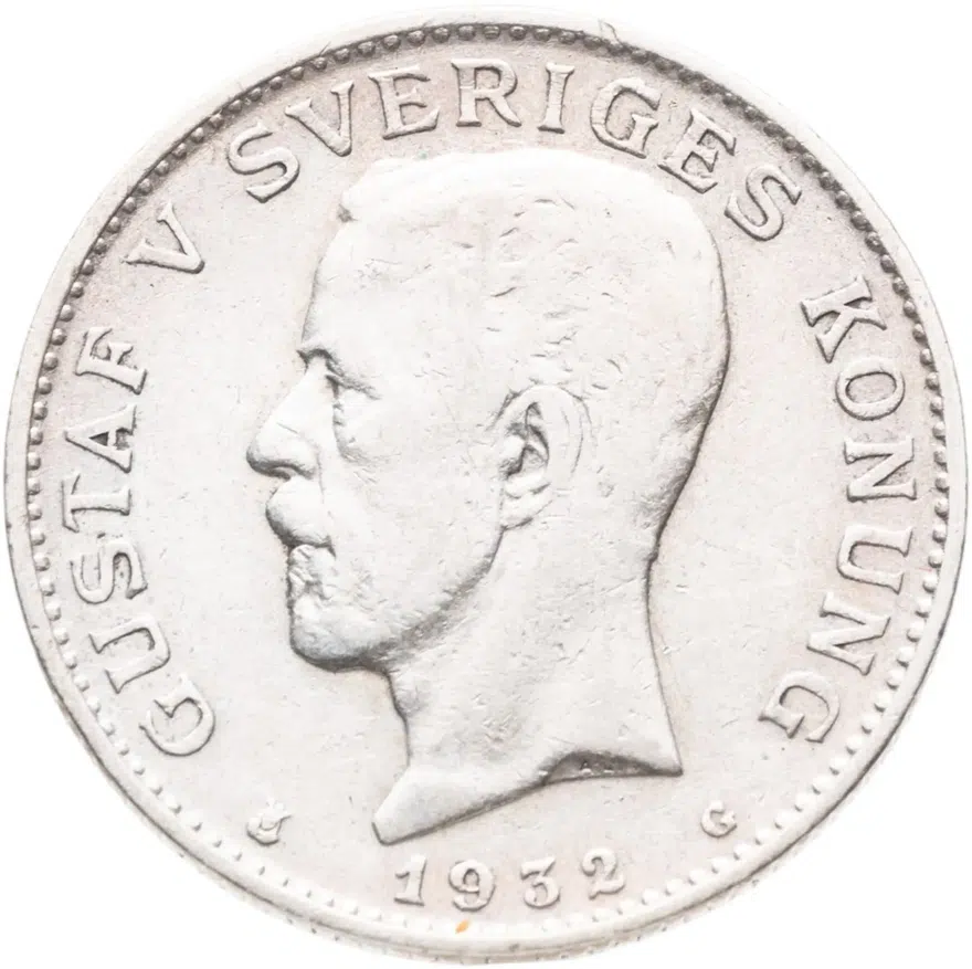 Швеция 1 крона (crown) 1932