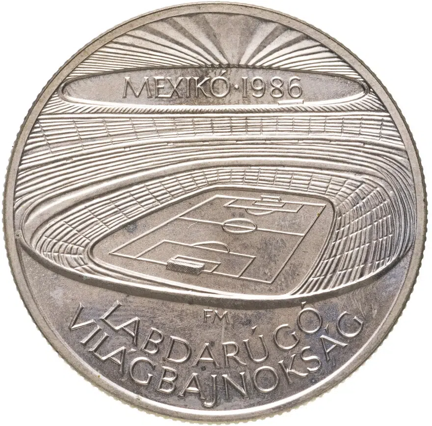 Венгрия 500 форинтов (forint) 1986 "Чемпионат мира по футболу 1986"