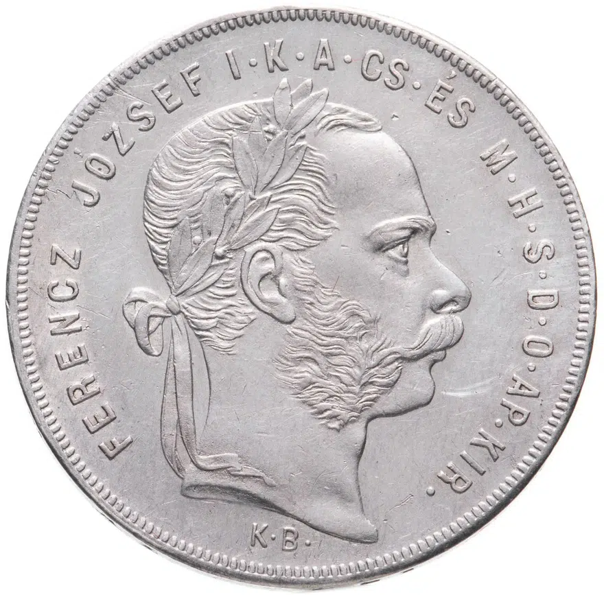 Венгрия 1 форинт (forint) 1875