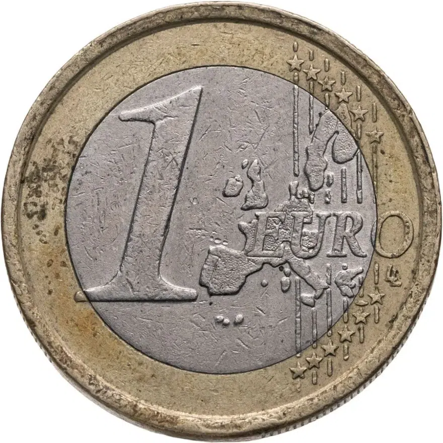 Италия 1 евро (euro) 2002, реверс
