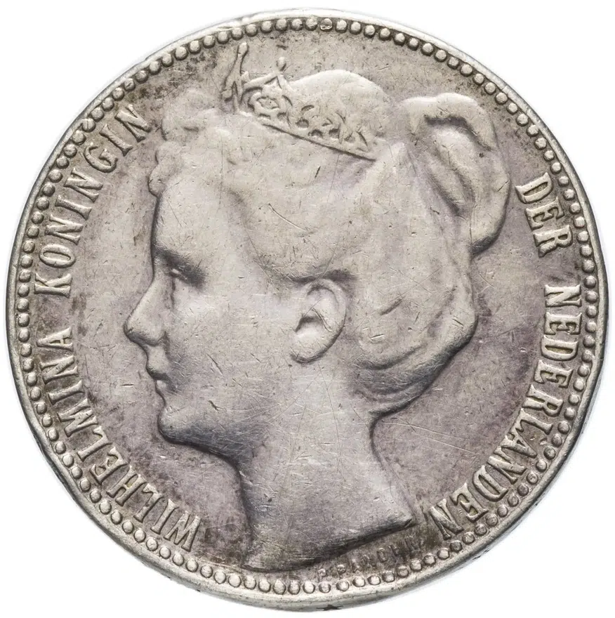 Нидерланды 1 гульден (gulden) 1904
