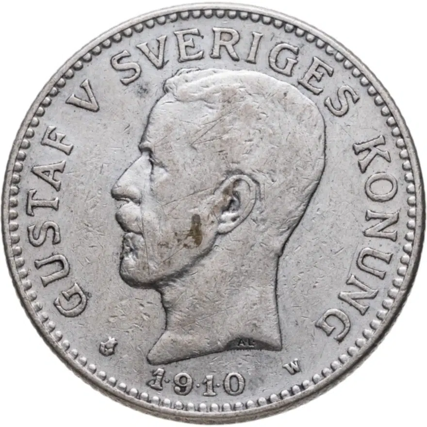Швеция 2 кроны (kronor) 1910