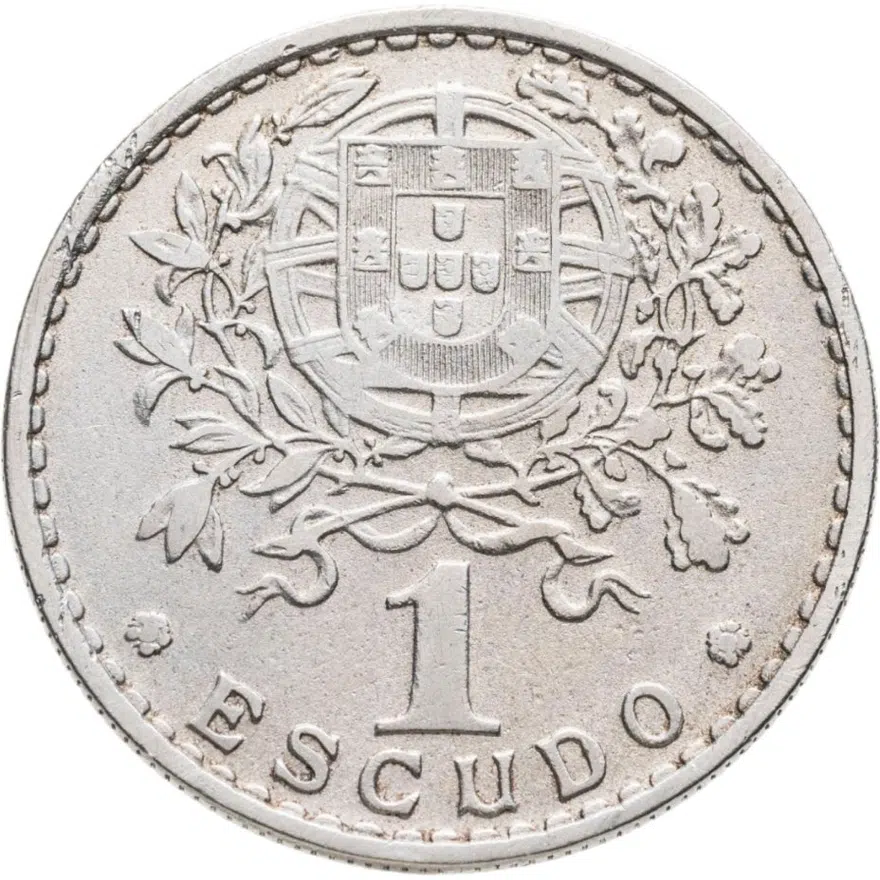 Португалия 1 эскудо (escudo) 1951, реверс