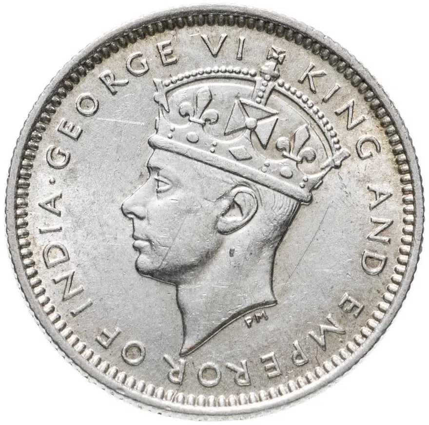 Малайя 10 центов (cents) 1941