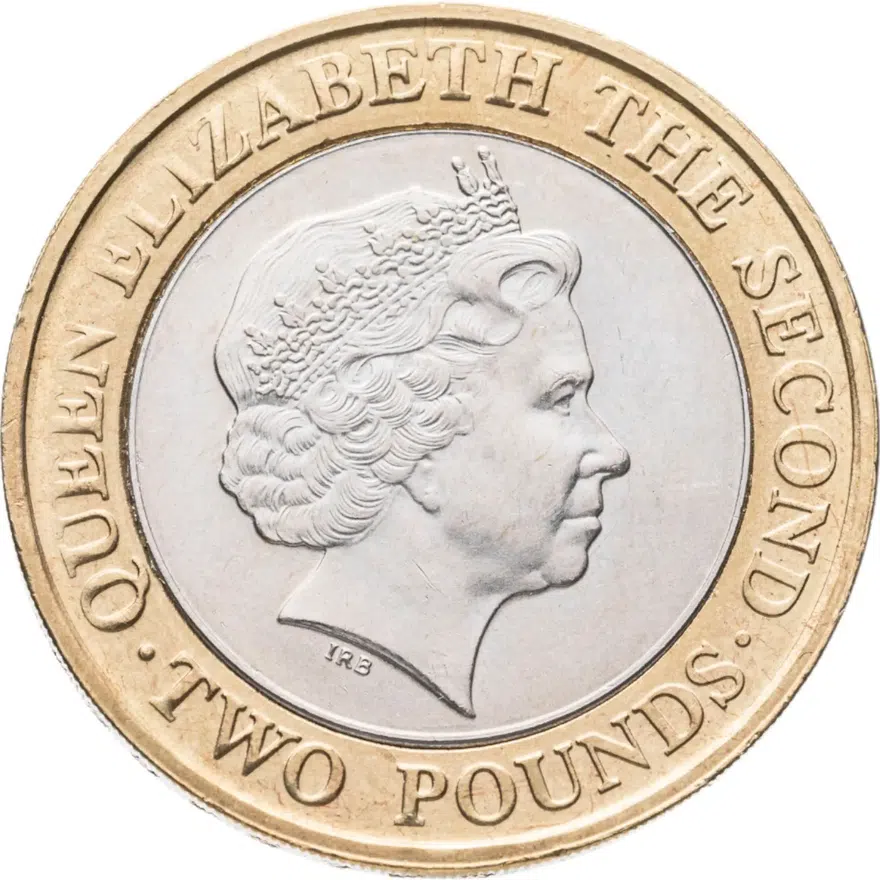 Джерси 2 фунта (pounds) 2003, реверс