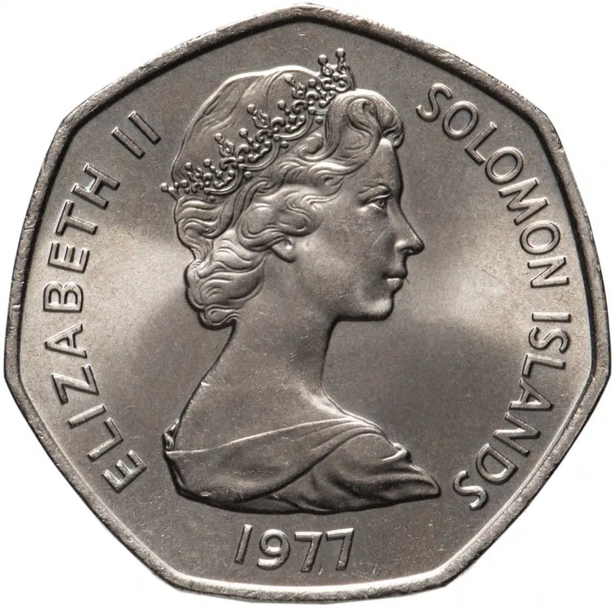 Соломоновы Острова 1 доллар (dollar) 1977, реверс