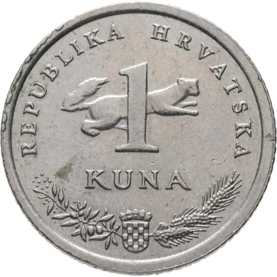 Хорватия 1 куна (kuna) 2009