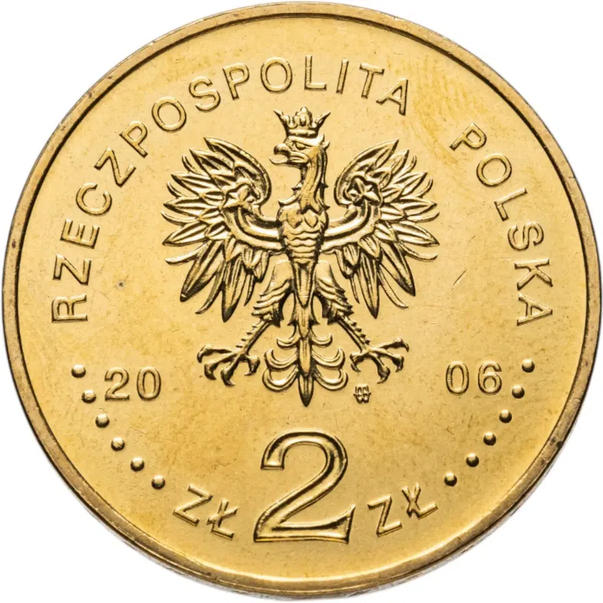 Польша 2 злотых (zlote) 2009 История польской кавалерии - всадник времен династии Пястов, аверс