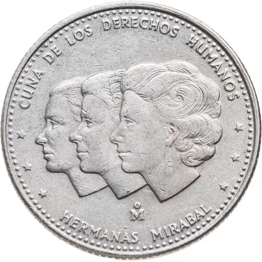 Доминикана 25 сентаво (centavos) 1984, аверс