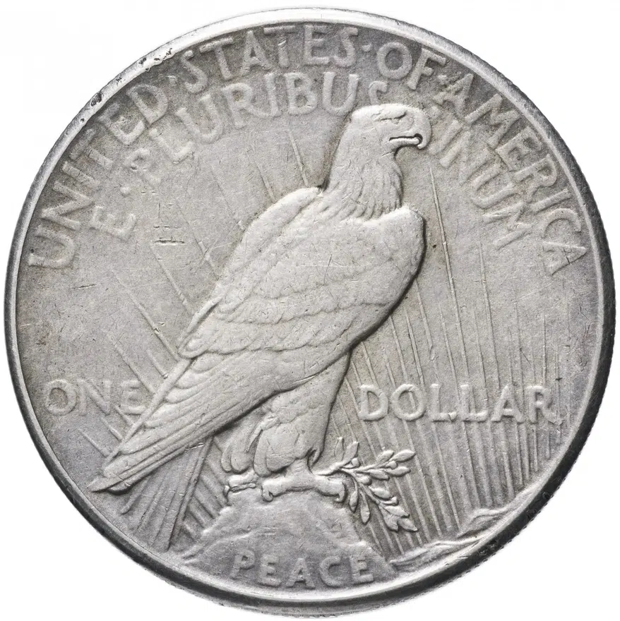 США 1 доллар (dollar) 1926 без знака монетного двора, реверс