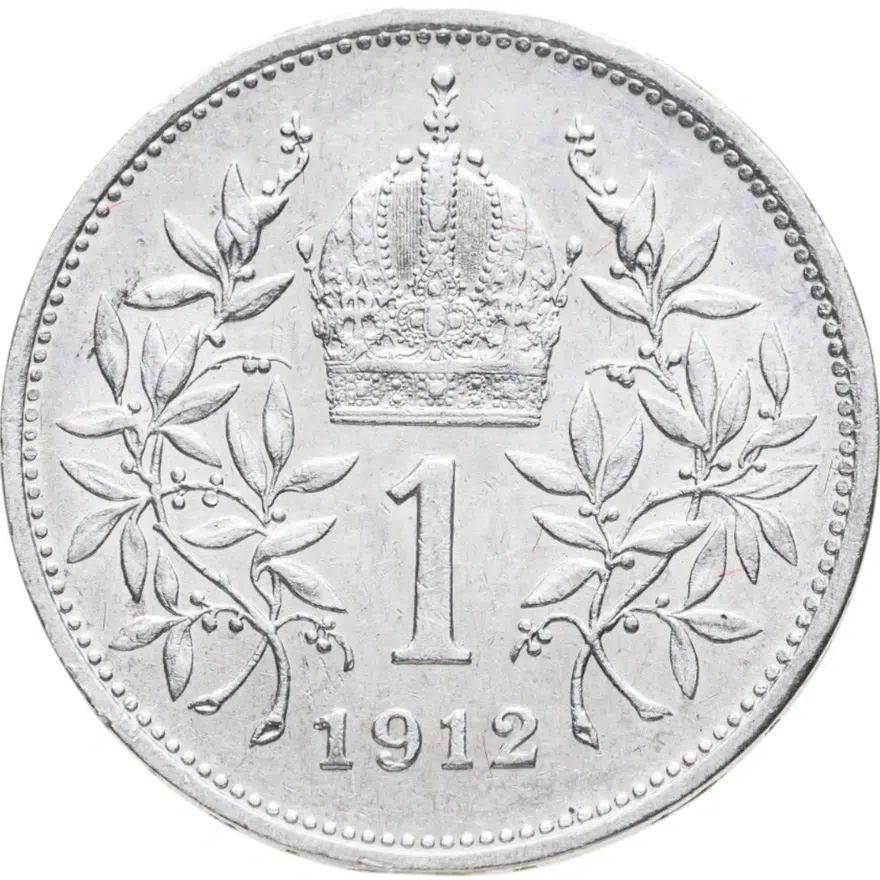 Австрия 1 крона (crown) 1912