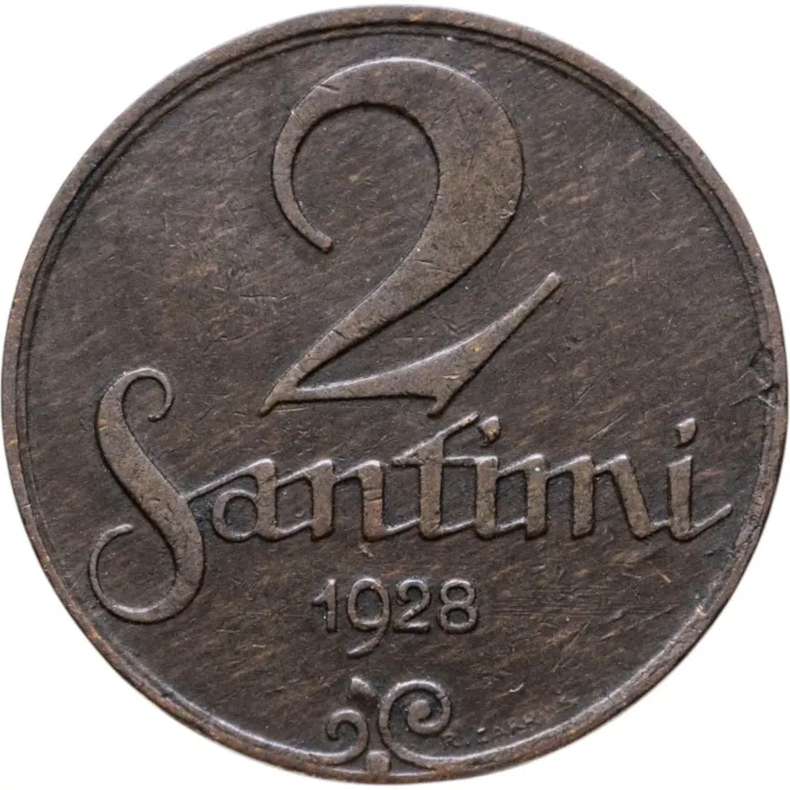 Латвия 2 сантима (santimi) 1928