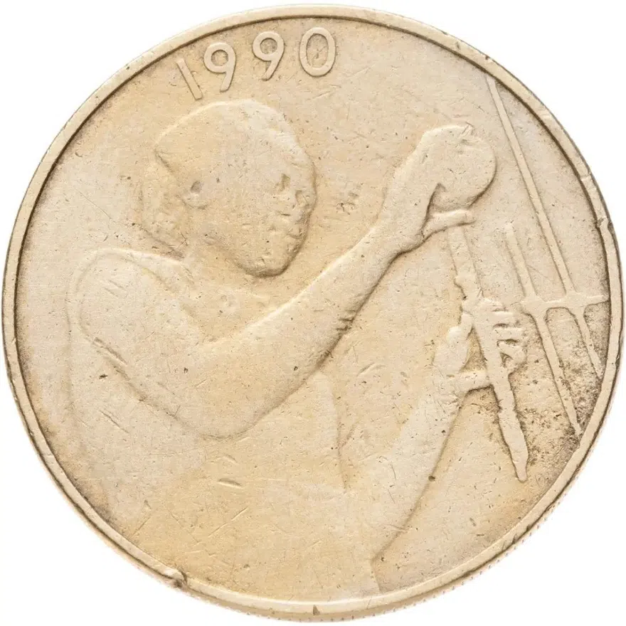 Западная Африка (BCEAO) 25 франков (francs) 1990