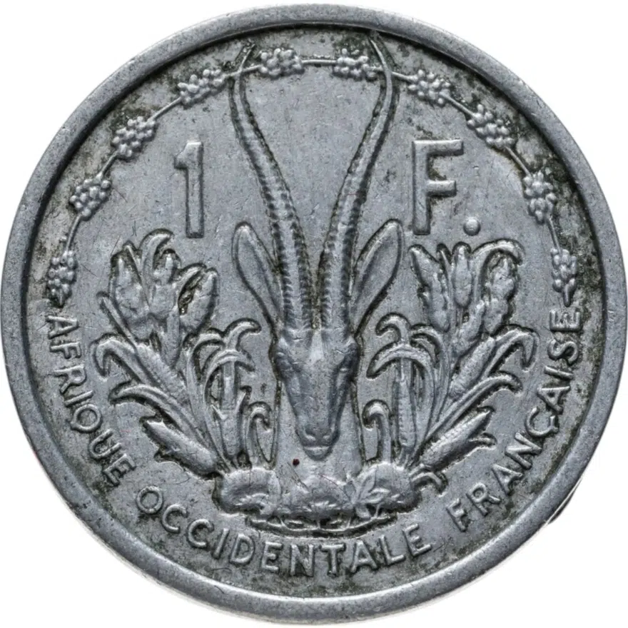 Французская Западная Африка 1 франк (franc) 1948