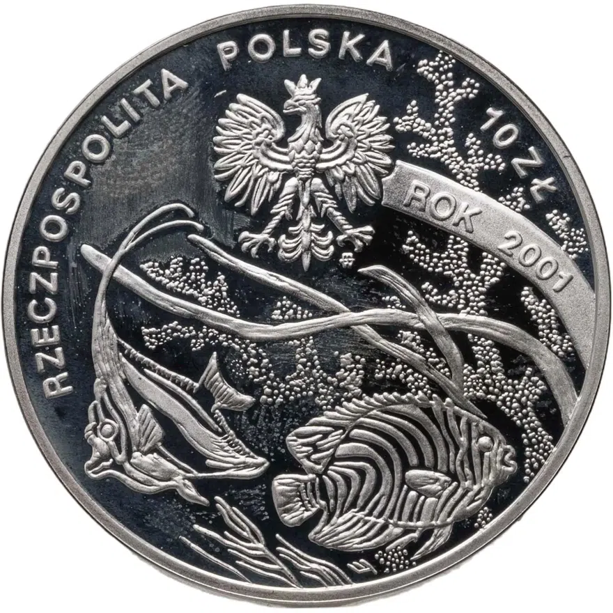 Польша 10 злотых (zlotych) 2001 Польские путешественники - Михал Седлецкий (1873-1940), аверс