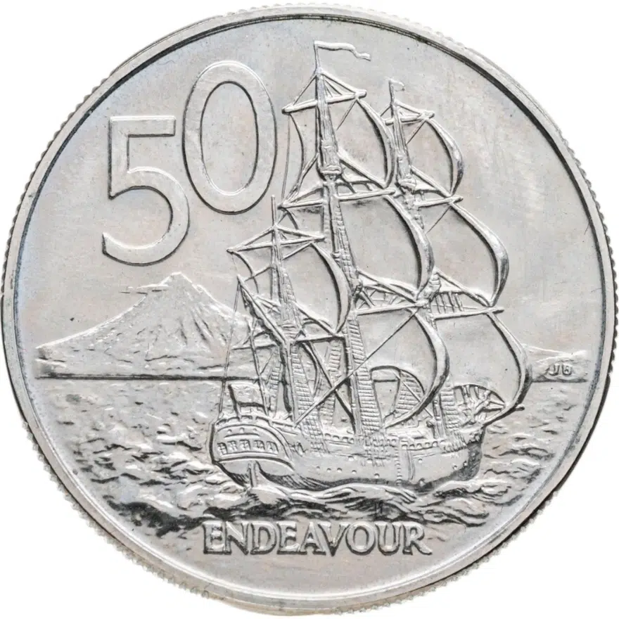 Новая Зеландия 50 центов (cents) 2002