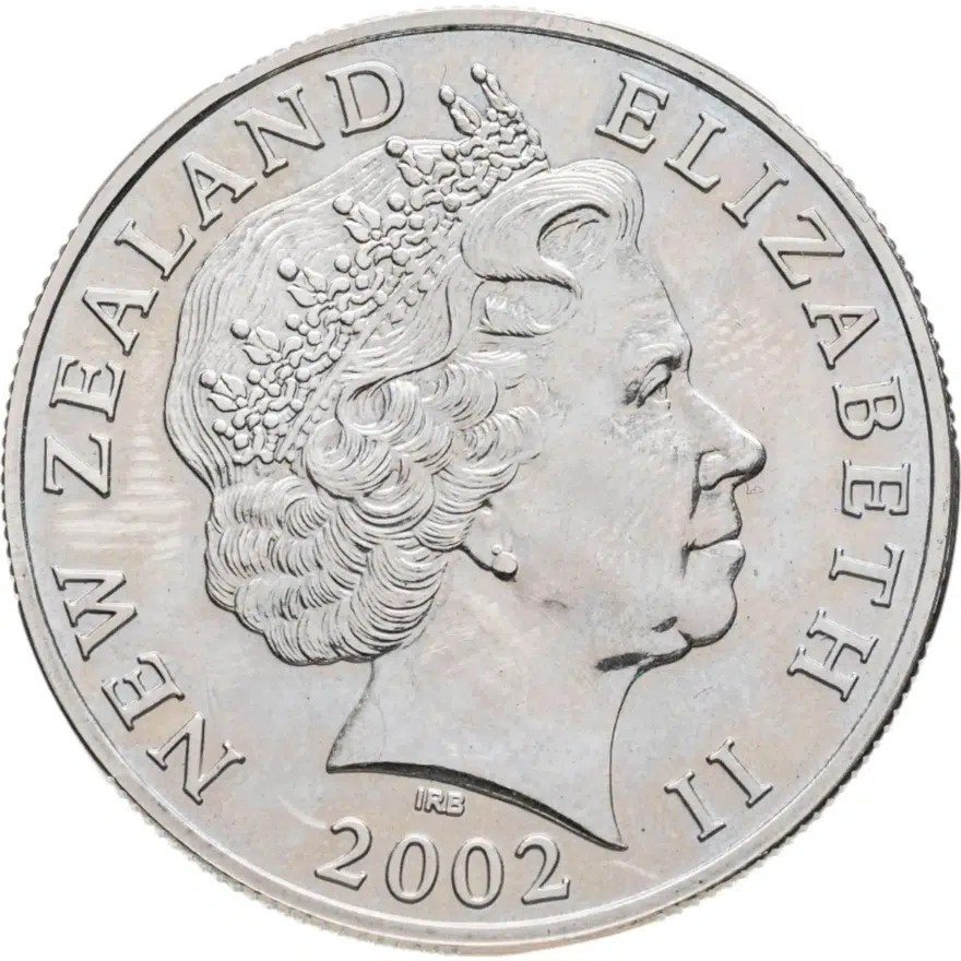 Новая Зеландия 50 центов (cents) 2002, реверс